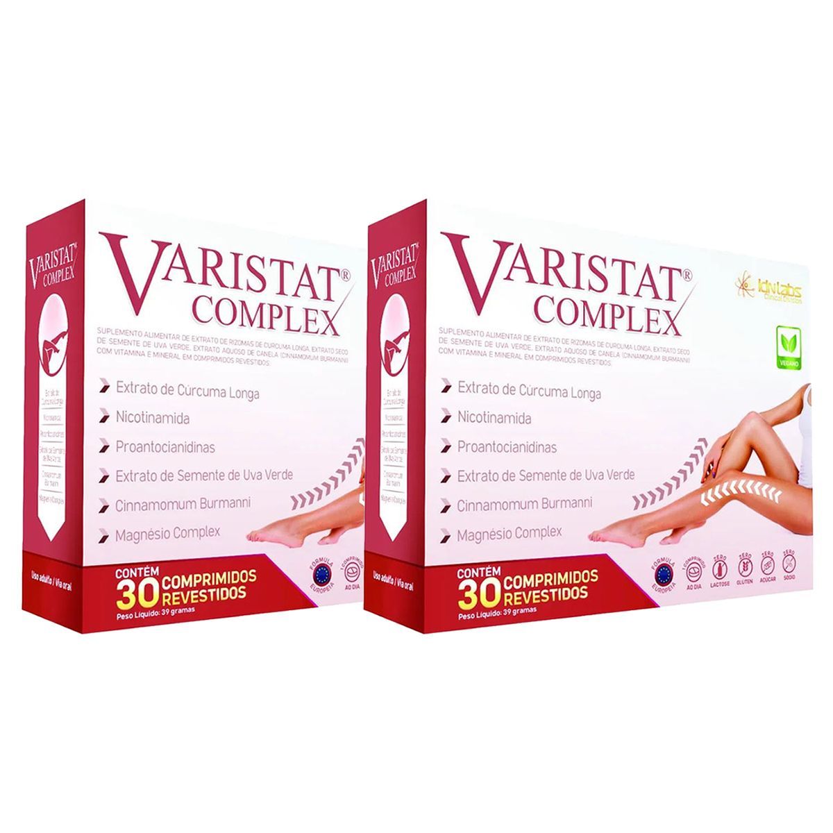 Kit 2X Varistat Complex - 30 Comprimidos - IDN Labs