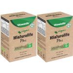 Kit 2X Vegan - Hialurolife Plus �cido Hialur�nico + Vit C + Vit E - 30 C�psulas - VitaminLife