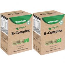 Kit 2X Vegan B Complex - 60 C�psulas - VitaminLife