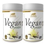 Kit 2X Vegan Protein - 450g  Baunilha - Leader Nutrition