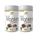 Kit 2X Vegan Protein - 450g Chocolate - Leader Nutrition