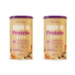 Kit 2X Vegan UP Protein - 450g Caramel Coffee - Sanavita