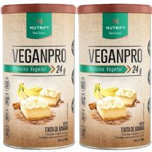 Kit 2X VeganPro - 550g Torta de Banana- Nutrify