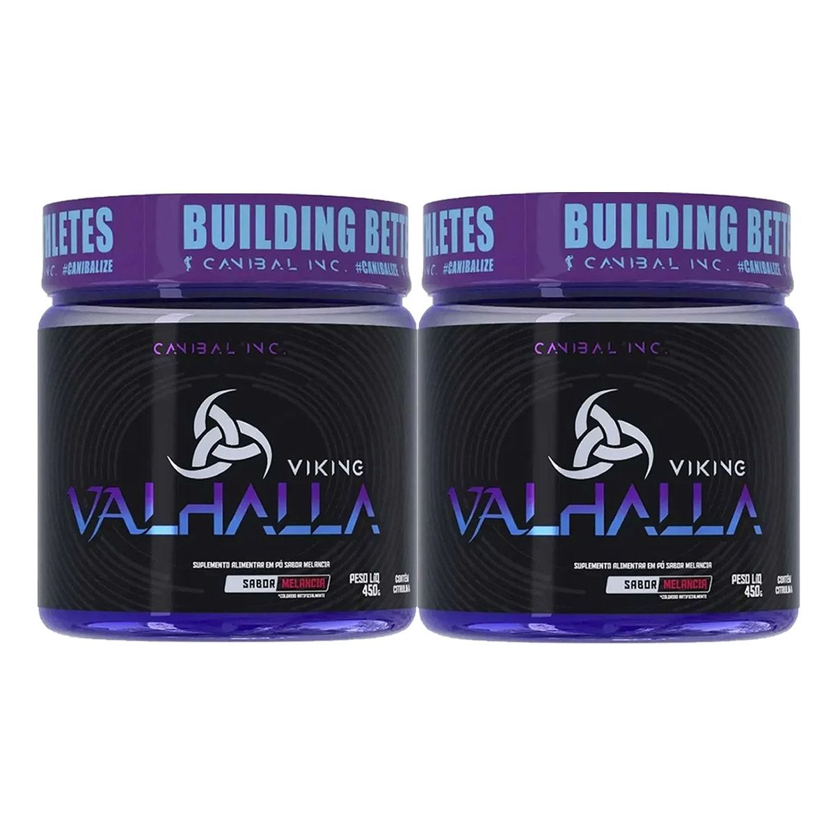 Kit 2X Viking Valhalla - 450g Melancia - Canibal