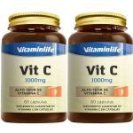 Kit 2X Vit C 1000mg - 60 C�psulas - VitaminLife