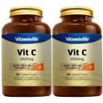 Kit 2X Vit C 1000mg - 60 Comprimidos - Vitaminlife