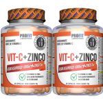 Kit 2X Vit C + Zinco - 60 C�psulas - ProFit