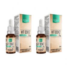 Kit 2X VIT D3K2 - 20ml Menta e Lim�o - Nutrify