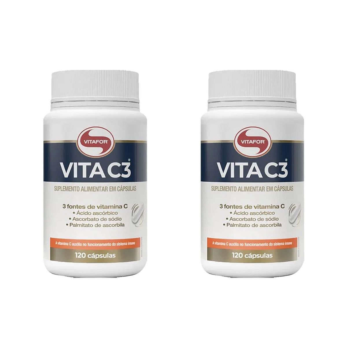 Kit 2X Vita C3 - 120 C�psulas - Vitafor