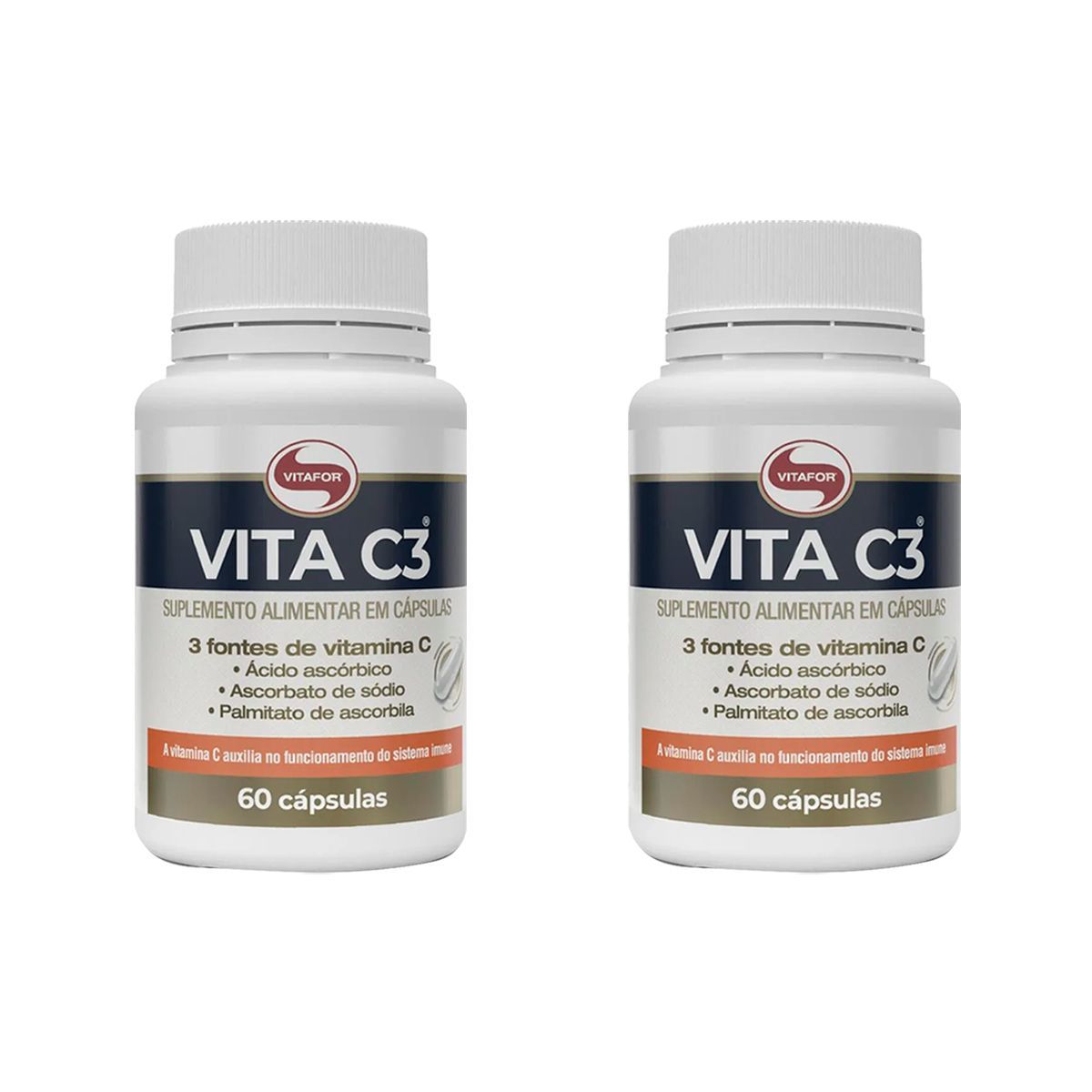Kit 2X Vita C3 - 60 C�psulas - Vitafor
