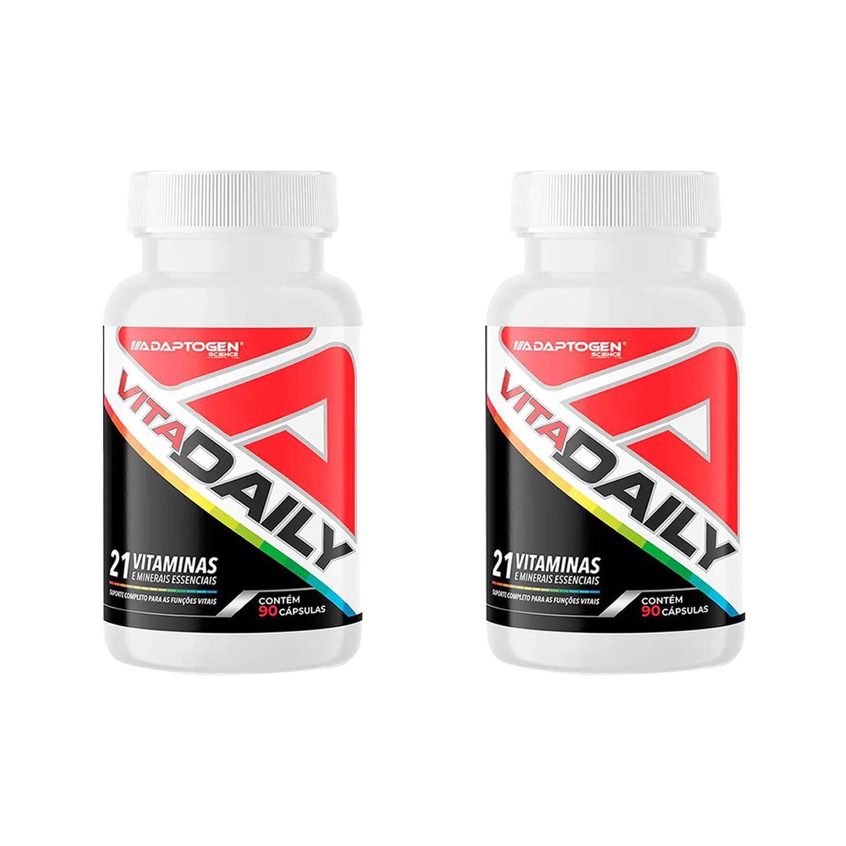 Kit 2X Vita Daily Multivitam�nico - 90 C�psulas - Adaptogen