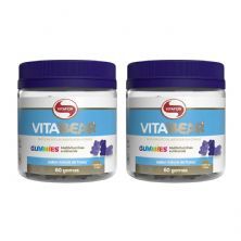 Kit 2X Vitabear - 60 Gomas Sabor Natural de Frutas  - Vitafor