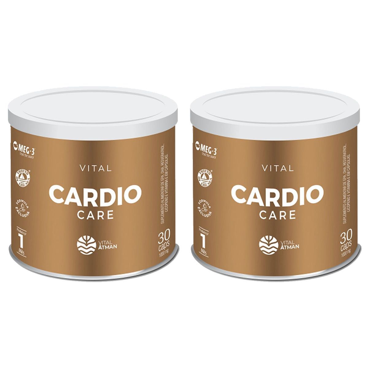 Kit 2X Vital Cardio Care - 30 C�psulas - Vital �tman