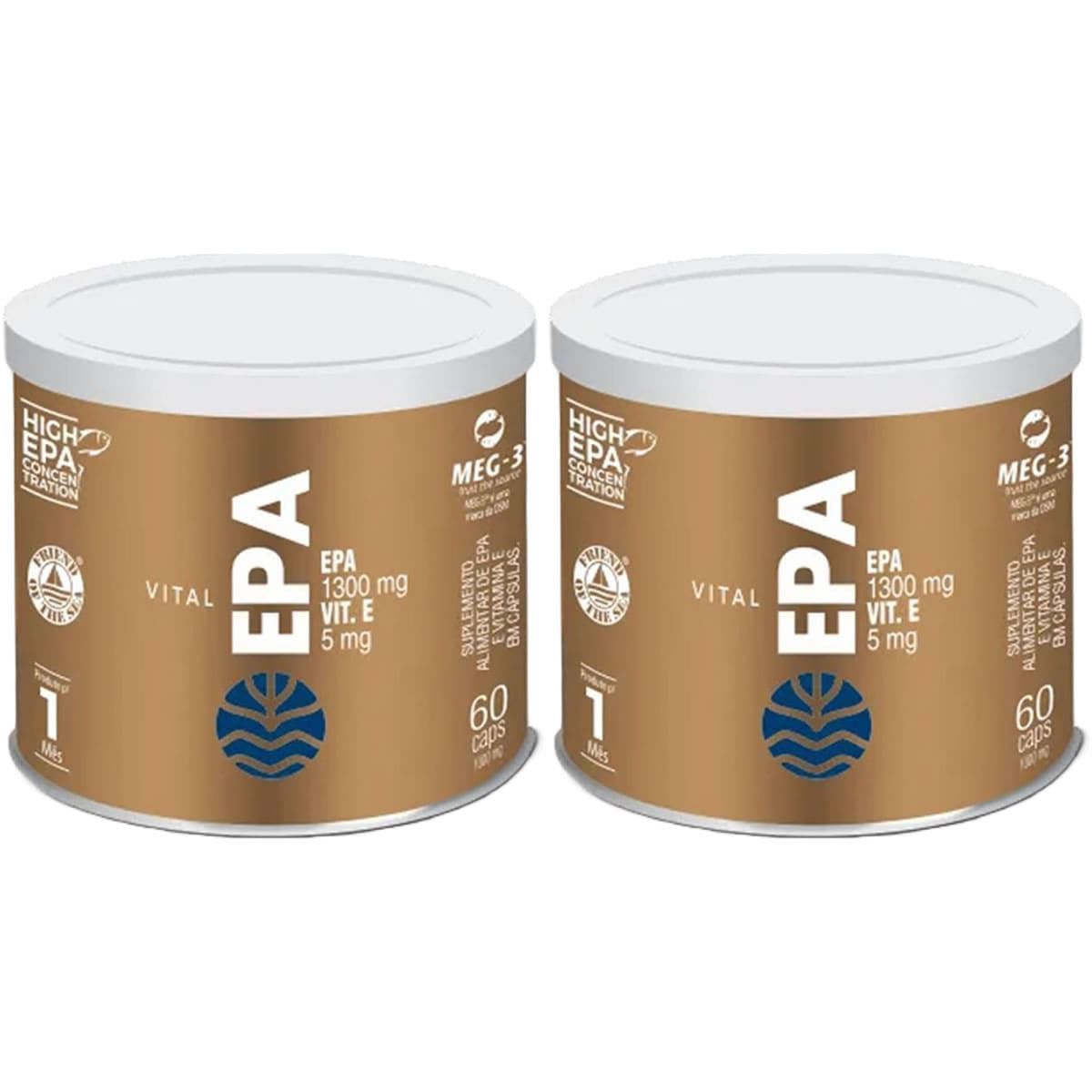 Kit 2X Vital EPA - 60 C�psulas - Vital �tman