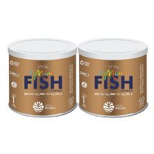 Kit 2X Vital Mini Fish - 250mg 60 C�psulas - Vital �tman