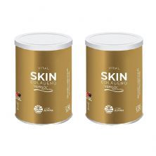 Kit 2X Vital Skin Col�geno Verisol - 120g Frutas Vermelhas - Vital �tman