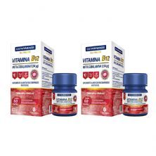 Kit 2X Vitamina B12 Metilcobalamina - 60 Comprimidos - Catarinense
