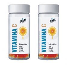 Kit 2X Vitamina C 1000mg - 60 C�psulas - Shark Pro