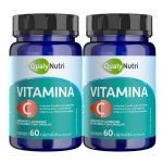 Kit 2X Vitamina C - 60 C�psulas - QualyNutri