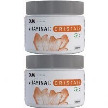 Kit 2X Vitamina C Cristais Quali C - 200g Natural - DUX Nutrition
