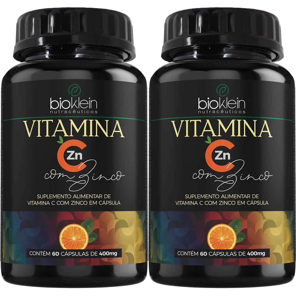Kit 2X Vitamina C + Zinco - 60 C�psulas - Bioklein