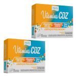 Kit 2X Vitamina CDZ - 30 Comprimidos - Equaliv
