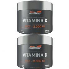 Kit 2X Vitamina D 2.000UI - 30 C�psulas - New Millen