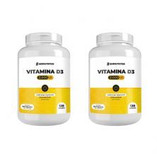 Kit 2X Vitamina D 2000UI - 120 Softgels - NewNutrition