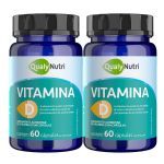 Kit 2X Vitamina D - 60 C�psulas - QualyNutri
