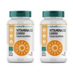 Kit 2X Vitamina D3 2000UI - 60 Comprimidos - Nutral�n