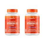 Kit 2X Vitamina D3 2000ui Com TCM - 60 C�psulas - Bigens