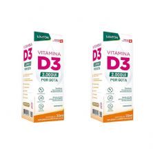 Kit 2X Vitamina D3 - 20ml Gota Neutro - Lauton Nutrition