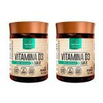 Kit 2X Vitamina D3 - 60 C�psulas - Nutrify