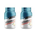 Kit 2X Vitamina d3 - 60 Capsulas - Shark Pro