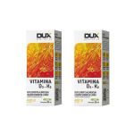 Kit 2X Vitamina D3 K2 - 20ml Lim�o - Dux