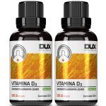 Kit 2X Vitamina D3 L�quida - 15ml Sabor Menta - Dux Nutrition