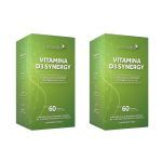 Kit 2X Vitamina D3 Synergy - 60 C�psulas - Puravida