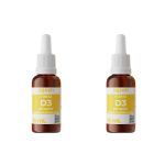 Kit 2X Vitamina D3 Ydrosolv - 30ml Gotas Sem Sabor - Yosen
