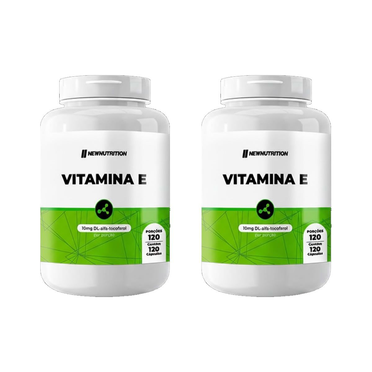 Kit 2X Vitamina E - 120 C�psulas - NewNutrition