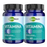 Kit 2X Vitamina E - 60 C�psulas - QualyNutri