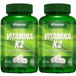 Kit 2X Vitamina K2 - 60 C�psulas - Herbamed