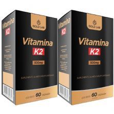 Kit 2X Vitamina K2 - 60 C�spulas - Gold Lab