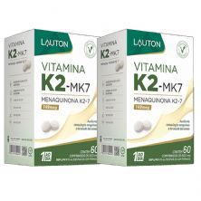 Kit 2X Vitamina K2-MK7 - 149mcg 60 C�psulas - Lauton