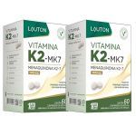 Kit 2X Vitamina K2-MK7 - 149mcg 60 C�psulas - Lauton