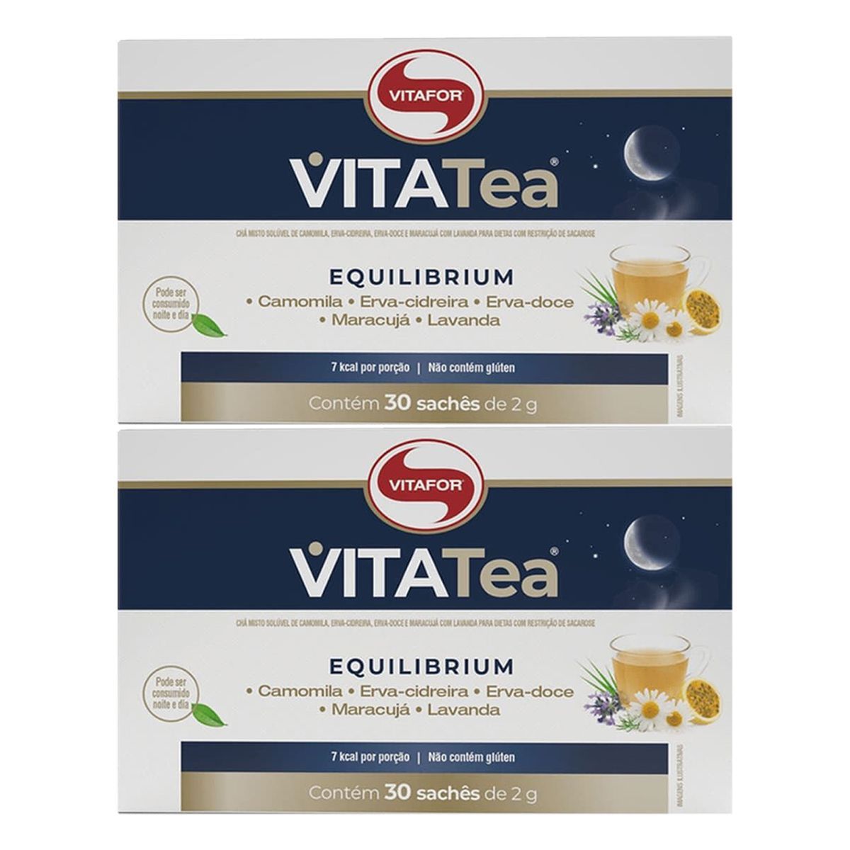 Kit 2X Vitatea Equilibrium - 30 sach�s 2g - Vitafor