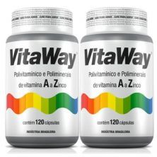 Kit 2X Vitaway - 120 C�psulas - Fitoway