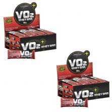 Kit 2X VO2 PROTEIN BAR - 24 Unidades 30g Frutas Vermelhas c/ Iorgute - IntegralM�dica