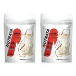 Kit 2X W100 Whey Concentrado - 900g Refil Baunilha - Nutrata