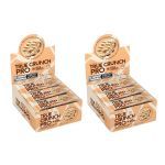Kit 2X Wafer True Crunch Pro - Caixa com 12 Unidades de 25g Chocolate Branco Com Amendoim - True Source