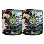 Kit 2X Warzone Night Battle Pr�-Treino - 360g Green Bomb - Under Labz